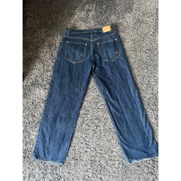 Vintage Rocawear Y2K Baggy Loose Hip Hop Skate Denim Jeans I3 - Picture 3 of 5